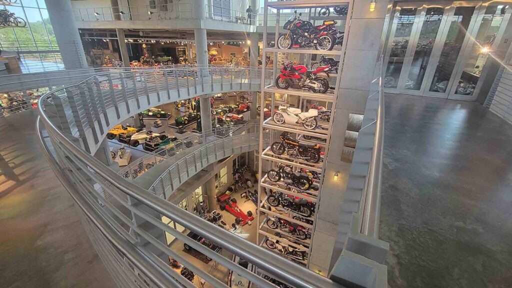Barber Motorsports Museum motorcycle display