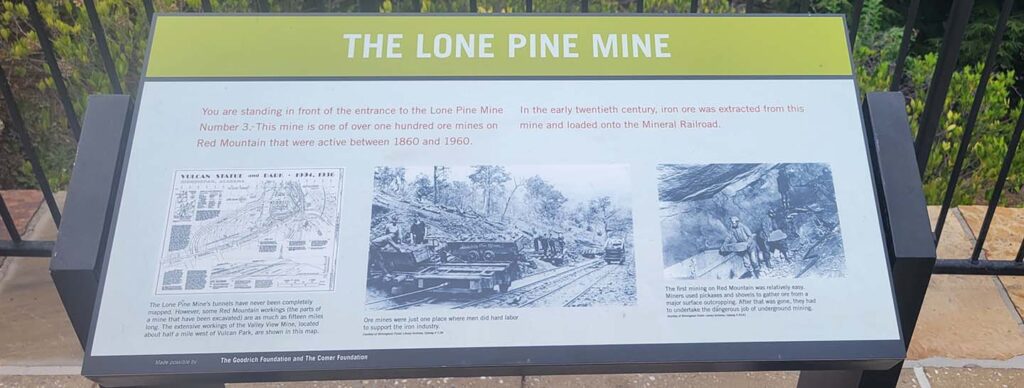 Lone Pine Mine at Vulcan Park