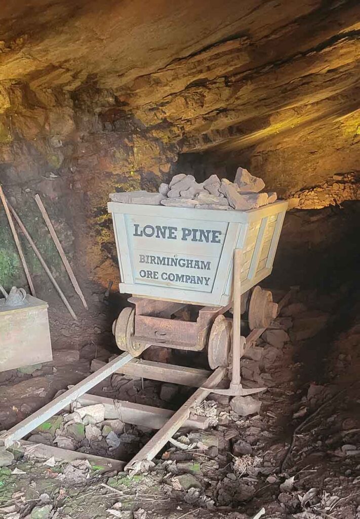 Lone Pine Mine entrance