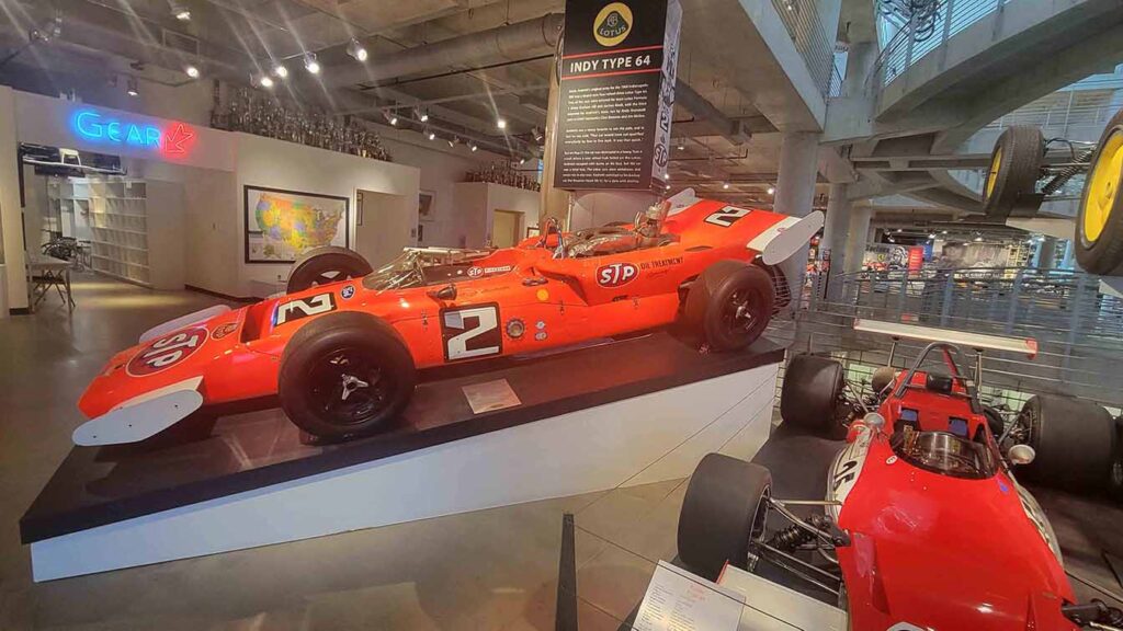 Mario Andretti race car